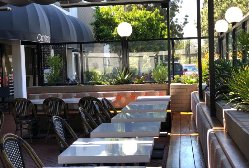 breakfast in cerritos | outdoor patio